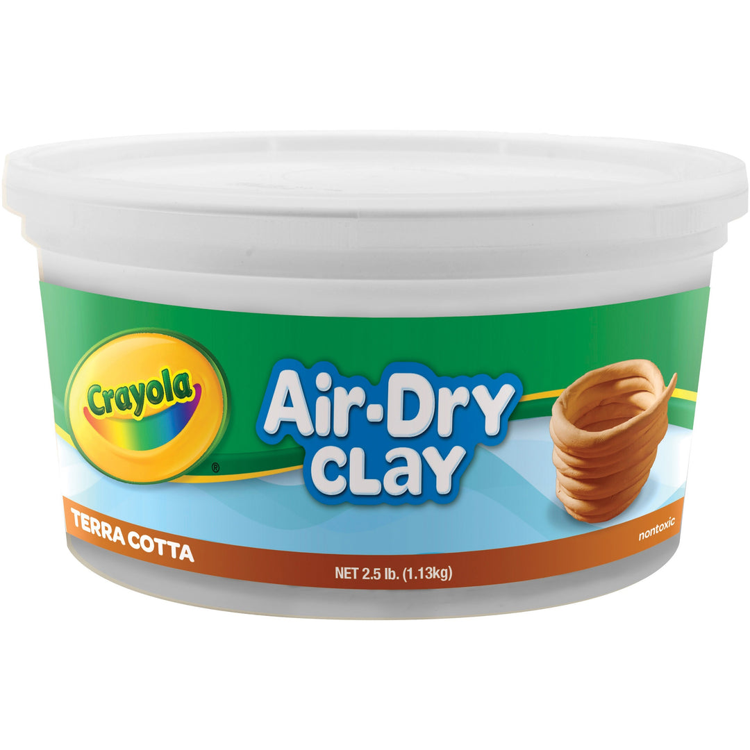 Image of Crayola® Clay, Air Dry, 2.5lb., Terra Cotta