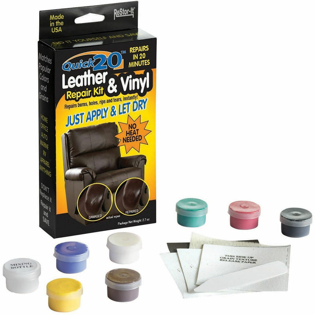 Image of Master Caster® Repair Kit, f/Leather/Vinyl, 7 Assorted Colors/Kit