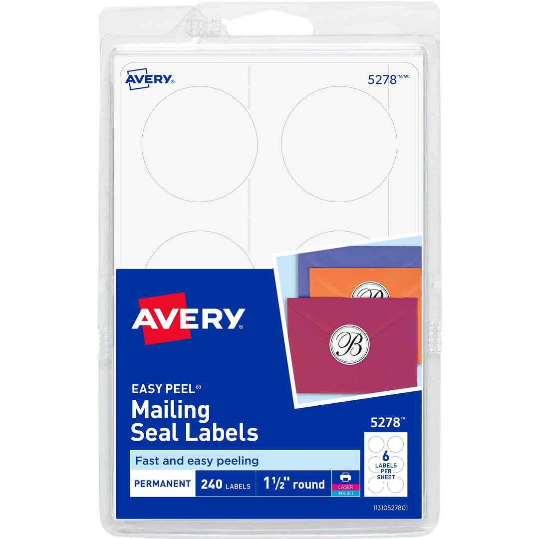 Image of Avery® 5278 Round Booklet Seals