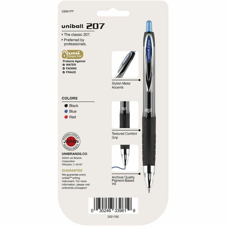 Image of uniball® Gel Pens, Retractable, 0.7mm Point, 4/PK, AST Barrel/Ink