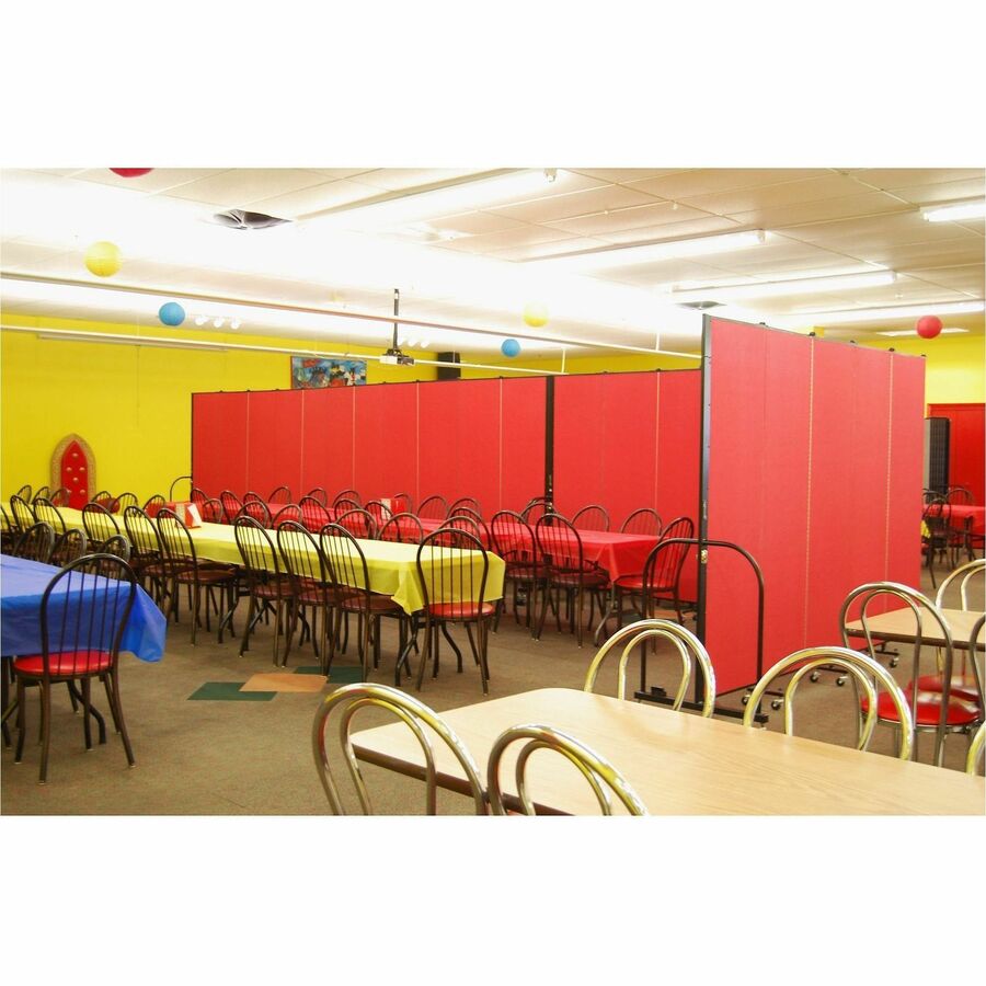 Image of Screenflex Interlocking Mobile Partitions, 11 Panels, 20'5"x6'