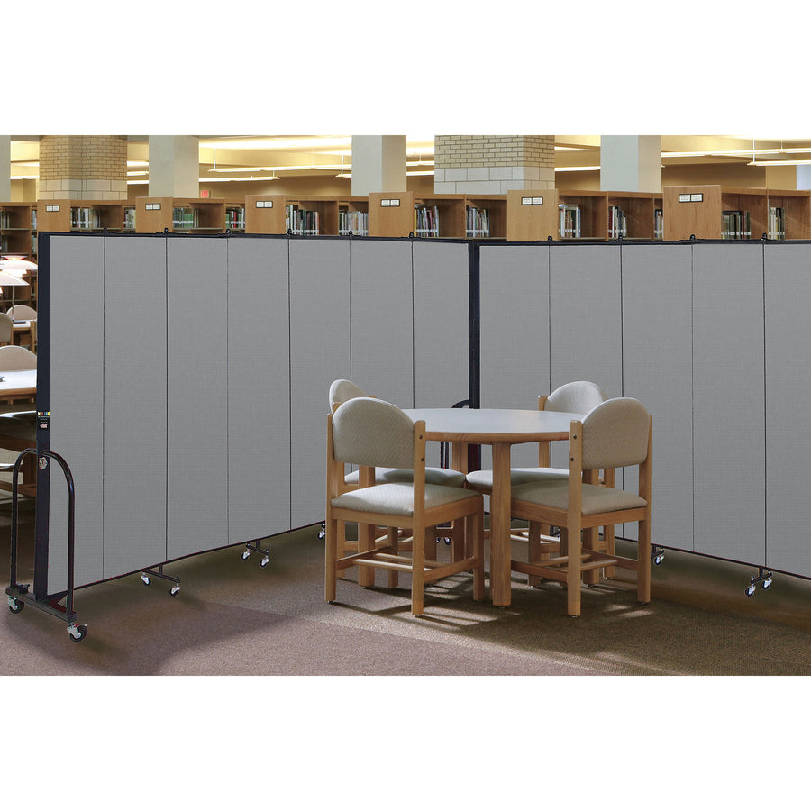 Image of Screenflex Interlocking Mobile Partitions, 11 Panels, 20'5"x6'