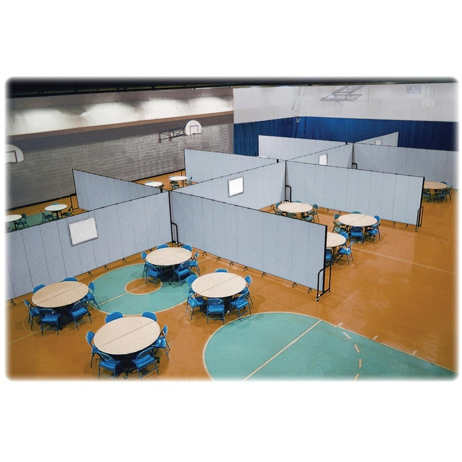 Image of Screenflex Interlocking Mobile Partitions, 11 Panels, 20'5"x6'