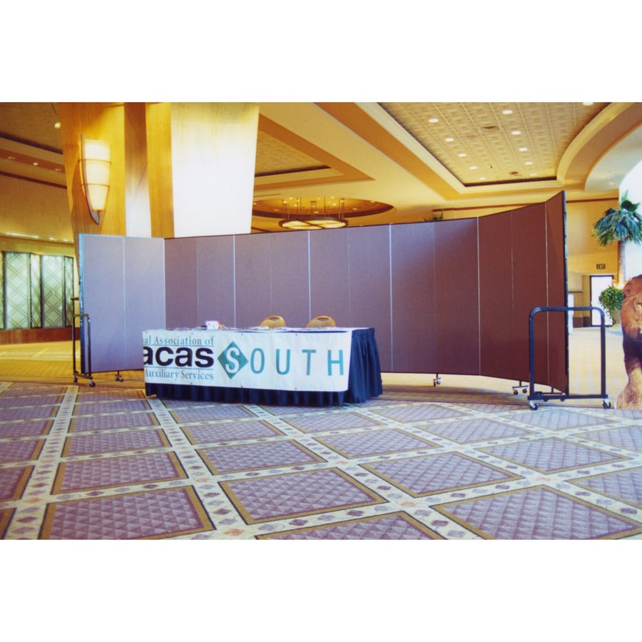 Image of Screenflex Interlocking Mobile Partitions, 11 Panels, 20'5"x6'
