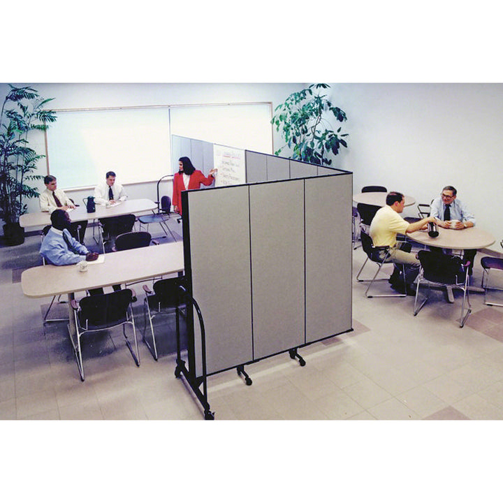 Image of Screenflex Interlocking Mobile Partitions, 13 Panels, 24'1"x6'