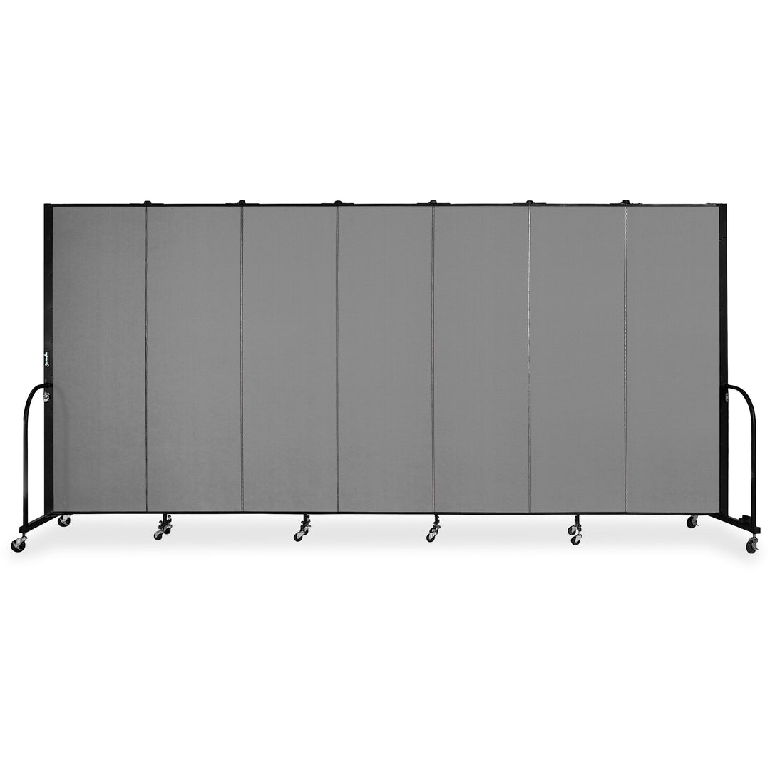 Image of Screenflex Interlocking Mobile Partitions, 7 Panels, 13'1"x6'