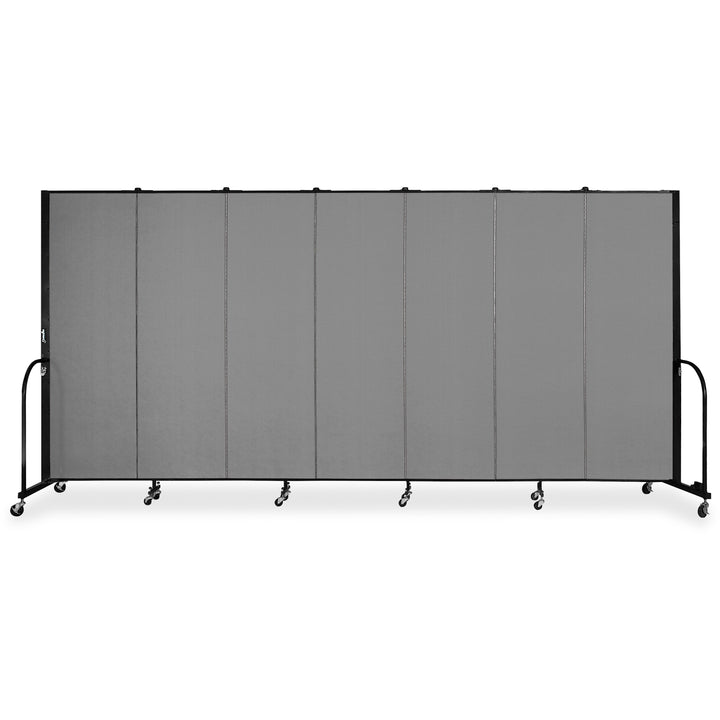 Image of Screenflex Interlocking Mobile Partitions, 7 Panels, 13'1"x6'