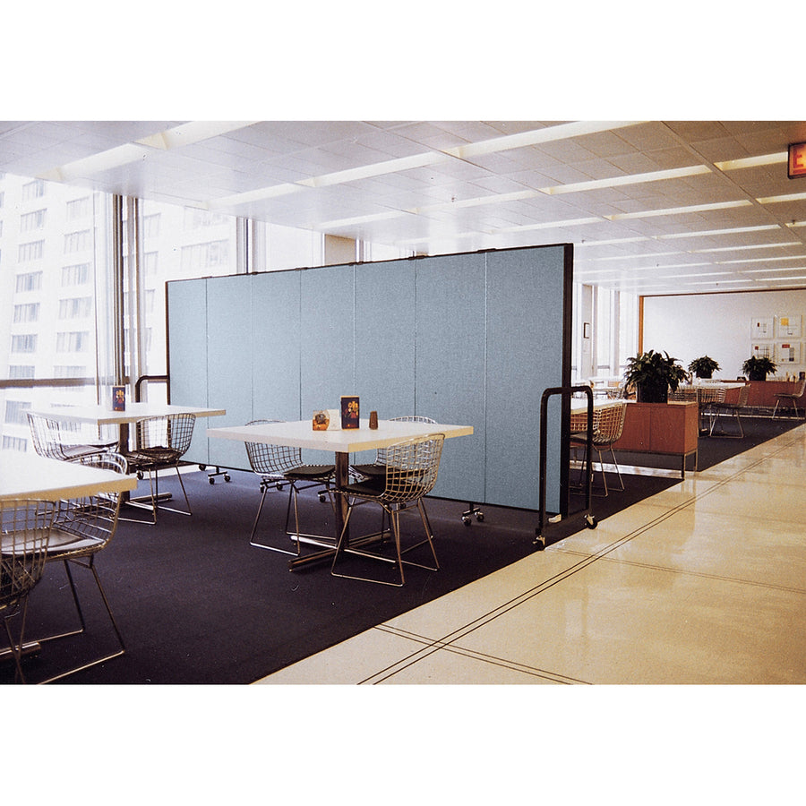 Image of Screenflex Interlocking Mobile Partitions, 7 Panels, 13'1"x6'
