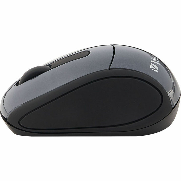 Image of Verbatim® Mini Travel Mouse, Wireless, 2.0 USB, 2"x3"x1-1/4", Graphite