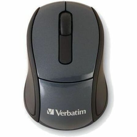 Image of Verbatim® Mini Travel Mouse, Wireless, 2.0 USB, 2"x3"x1-1/4", Graphite