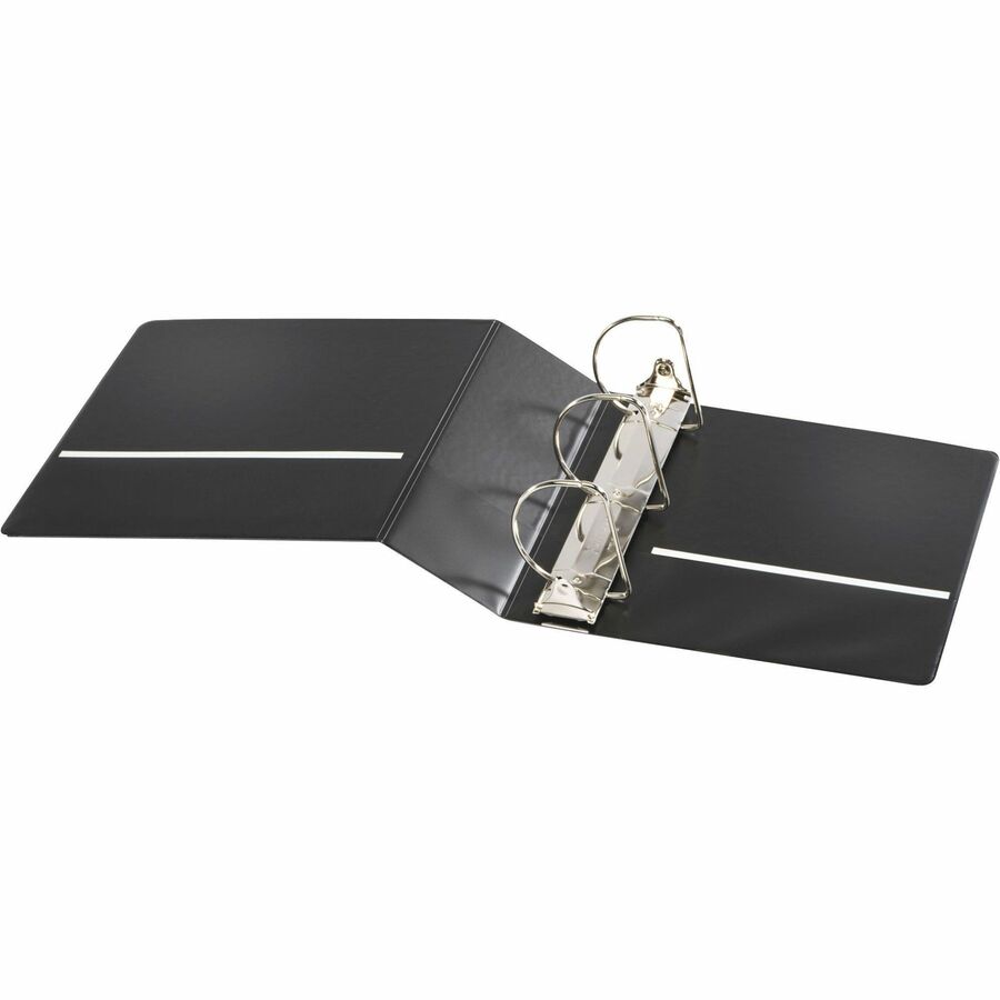 Image of Cardinal® Performer Clearvue Slant-D Ring Binder, 3 Rings, 4" Capacity, 11 X 8.5, Black