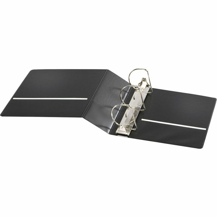 Image of Cardinal® Performer Clearvue Slant-D Ring Binder, 3 Rings, 4" Capacity, 11 X 8.5, Black