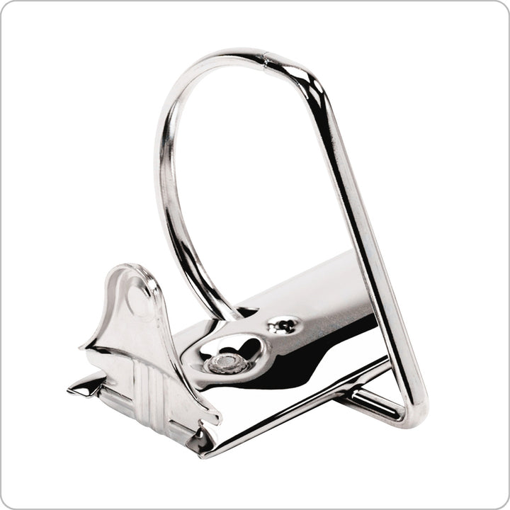 Image of Cardinal® Performer Clearvue Slant-D Ring Binder, 3 Rings, 4" Capacity, 11 X 8.5, Black