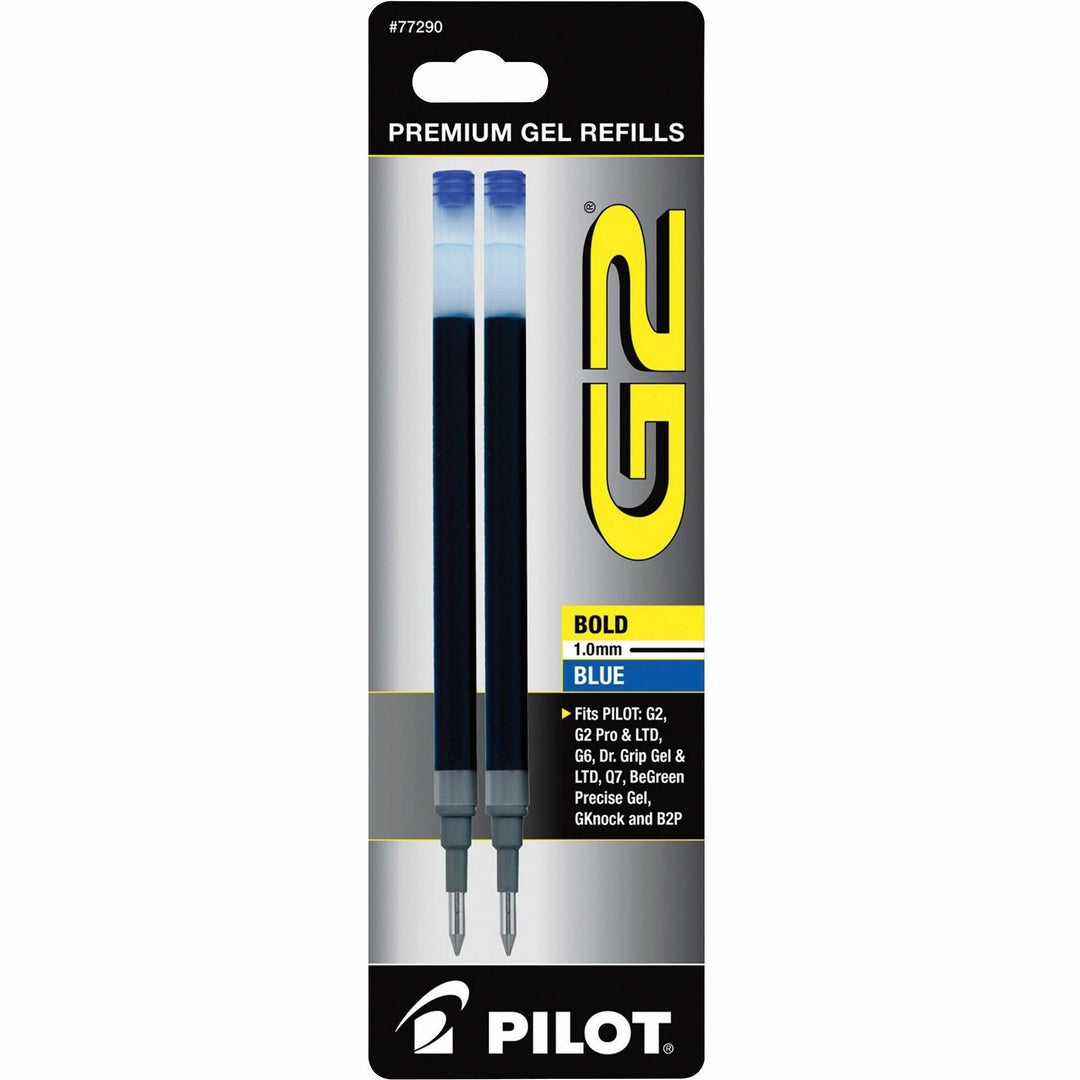 Image of Pilot® Gel Refills, Bold, 2/PK, Blue
