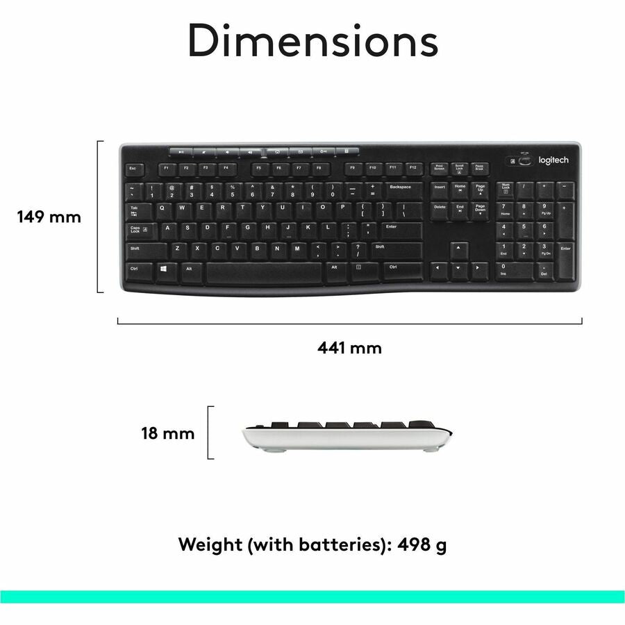 Image of Logitech K270 Keyboard