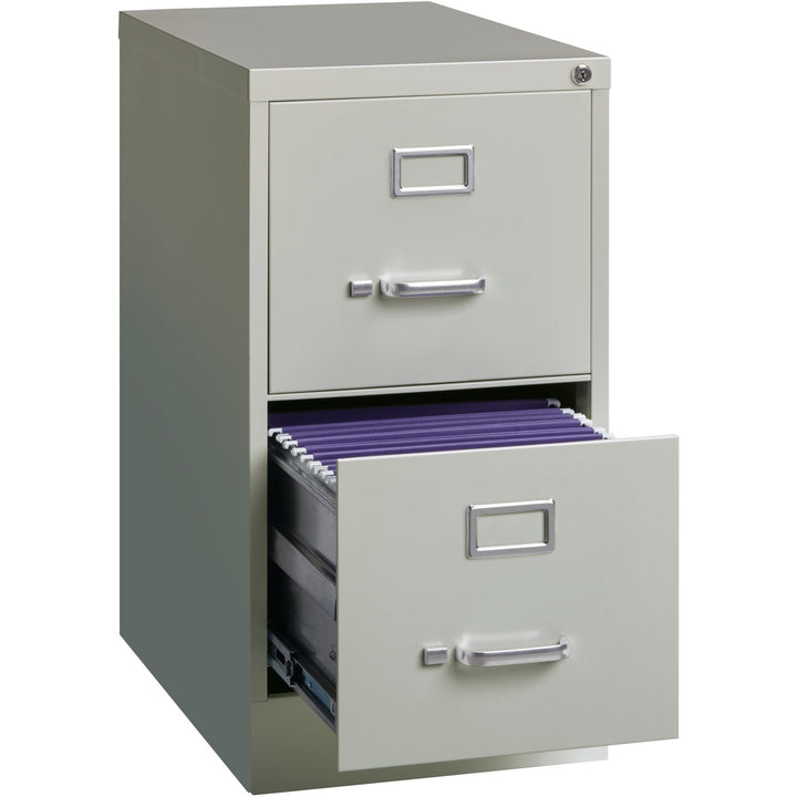 Image of Lorell Vertical File, 22" Deep, 2-Dwr, 15"x22",28-3/8", LGY
