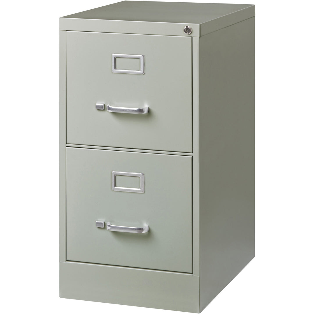 Image of Lorell Vertical File, 22" Deep, 2-Dwr, 15"x22",28-3/8", LGY