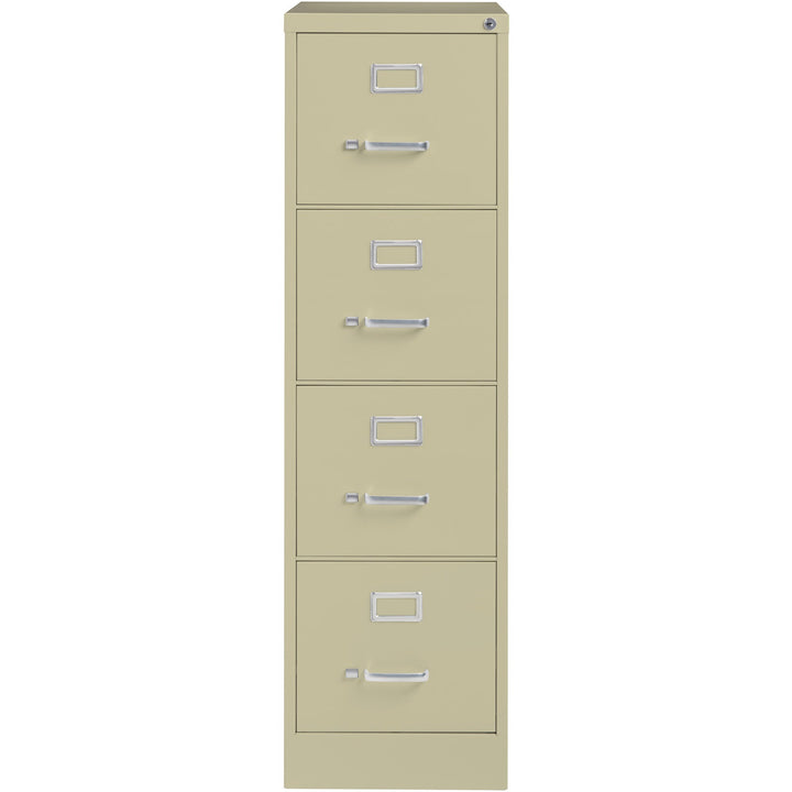 Image of Lorell Vertical File, 22" Deep, Comm, 4-Dwr, 15"x22"x52", PY