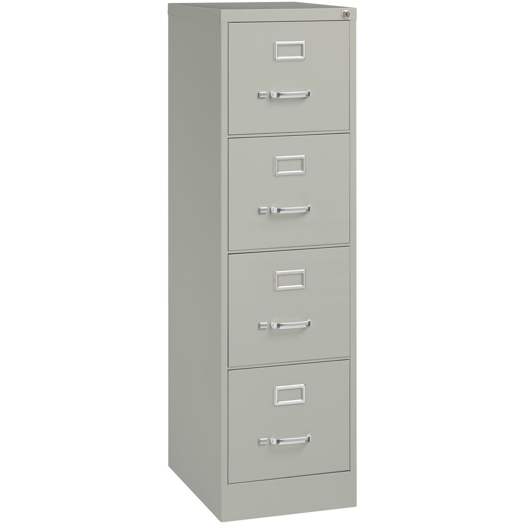 Image of Lorell Vertical File, 22" Deep, 4-Dwr, 15"x22"x52", LGY