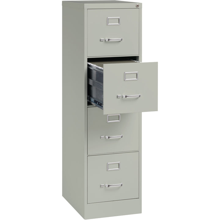 Image of Lorell Vertical File, 22" Deep, 4-Dwr, 15"x22"x52", LGY