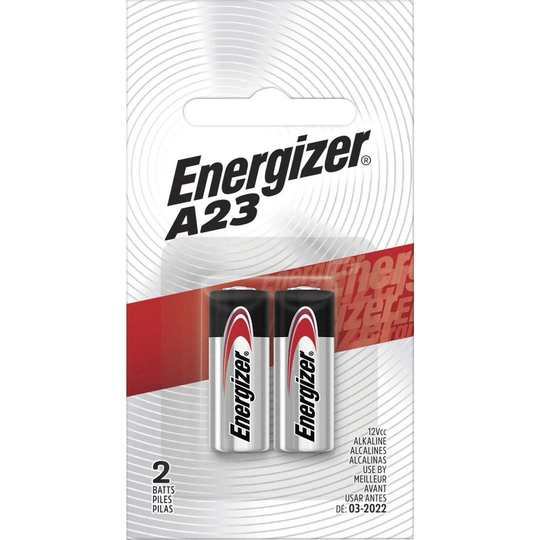 Image of Eveready® Batteries, f/Watch/Electronics, Alkaline, A23, 2/PK, BK/SR