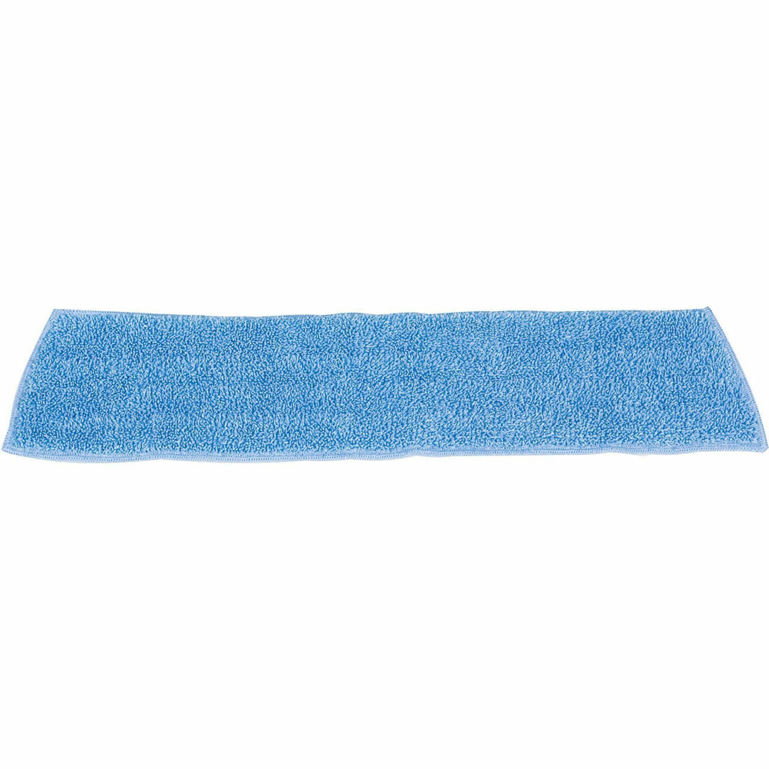 Image of Rubbermaid Commercial Q40900BL00 Standard Microfiber Damp Mop, 5" W x 18" Length, MicroFiber, Blue, 1 Each