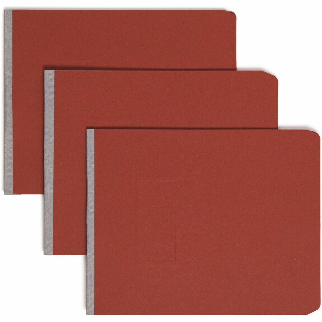 Image of Smead Pressboard Report Cover, 8.5"x11", 3" Cap, RD