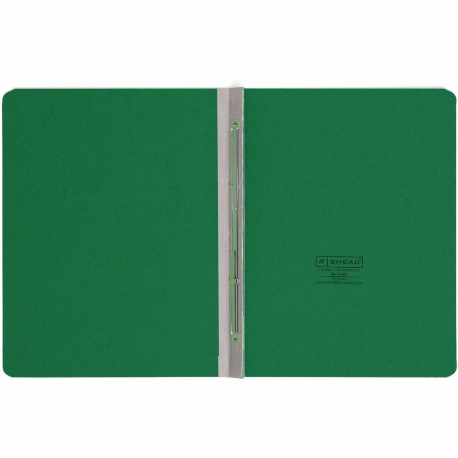 Image of Smead 81451 Premium Pressboard Report Cover, Metal Prong with Compressor