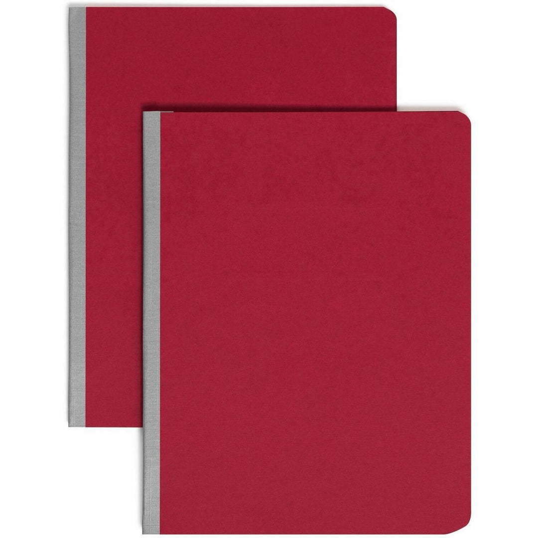 Image of Smead Report Cover, Pressboard, 3" Cap, 9-7/8"x12-3/8", Bright Red