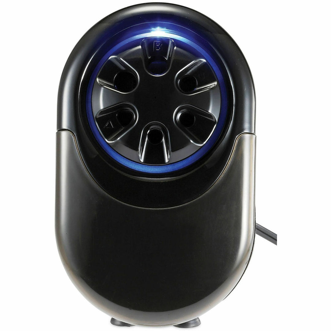 Image of Bostitch® Quietsharp Glow Classroom Electric Pencil Sharpener, Ac-Powered, 6.13 X 10.69 X 9, Silver/black