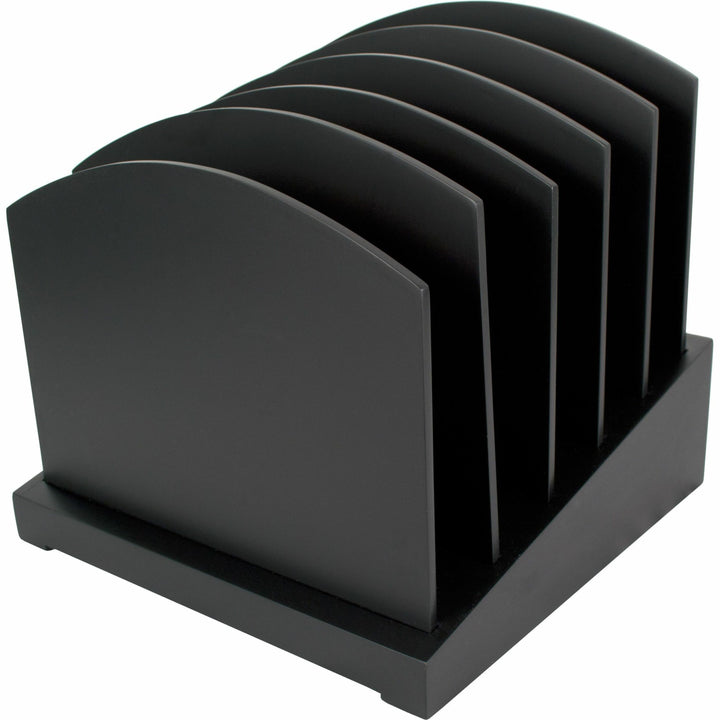 Image of Victor® Incline File, 6 Divider, 9-1/2"x9-1/2"x9-1/2", Midnight BK
