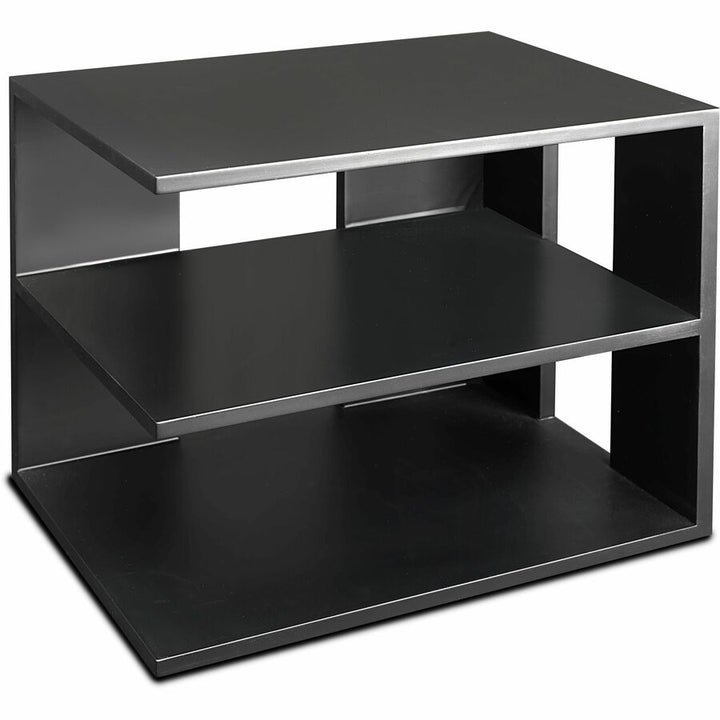 Image of Victor® Corner Shelf, 13-1/5"x9"x9-4/5", Black