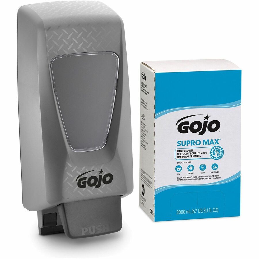 Image of Gojo® Supro Max 7272-04 Supromax Lotion Hand Cleaner, 2.11 quart, Adhesive Remover, Soil Remover, Hand, Tan, 4 / Carton