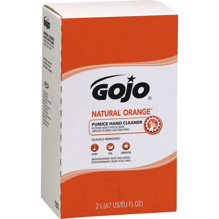 Image of GOJO® Pumice Hand Cleaner, Refill, Citrus Scent, 2000mL, 4/CT, GY