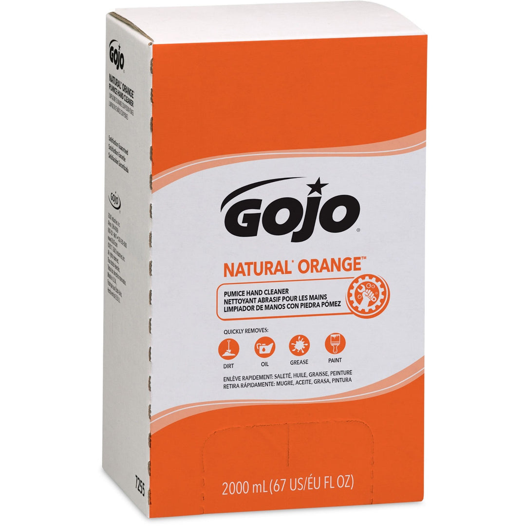 Image of GOJO® Pumice Hand Cleaner, Refill, Citrus Scent, 2000mL, 4/CT, GY