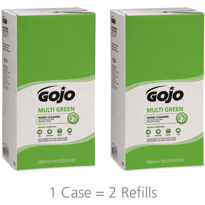 Image of GOJO® Multi Green Hand Cleaner Refill, 5000ml, 2/CT, GN
