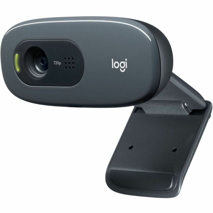 Image of Logitech® C270 Hd Webcam, 1280 Pixels X 720 Pixels, 1 Mpixel, Black