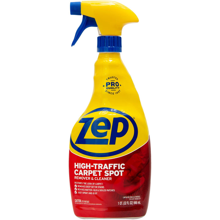 Image of Zep Commercial® Carpet Cleaner, High Traffic, Trigger Spray, 32oz.