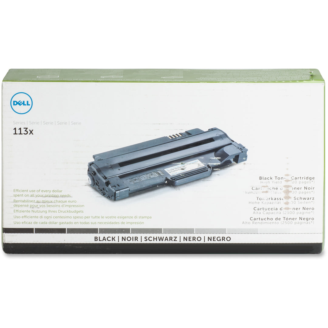 Image of Dell® Toner Cartridge, f/1130/1135, 2,500 Page High Yield, BK