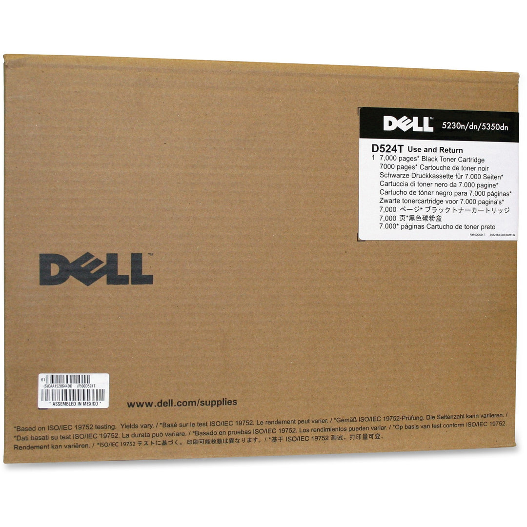 Image of Dell® Toner Cartridge, f/5230/5350, 7,000 Page Yield, Black