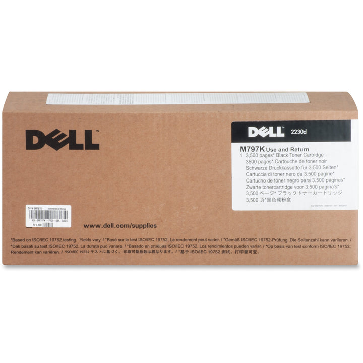 Image of Dell® Toner Cartridge, f/2230, 3500 Page Yield, BK