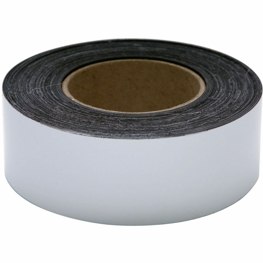 Image of Baumgartens® Magnetic Labeling Tape, 2"x50' Roll, White