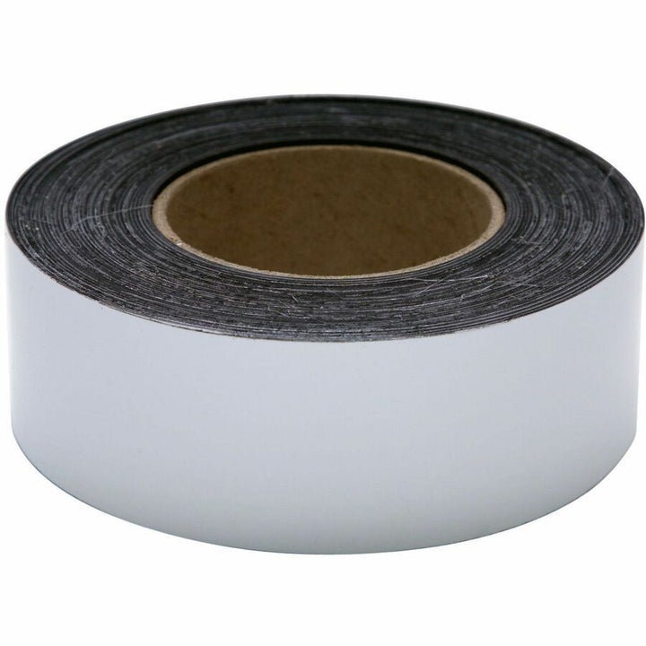 Image of Baumgartens® Magnetic Labeling Tape, 2"x50' Roll, White