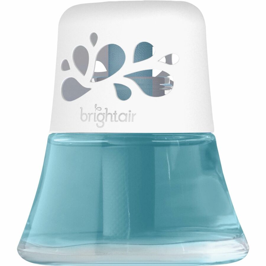 Image of Bright Air 900115 Scented Oil Air Freshener, Oil, 2.5 fl oz (0.1 quart), Calm Water, Spa, 45 Day, 1 Each