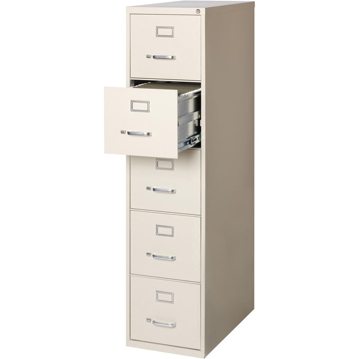 Image of Lorell 48497 Fortress Series 26-1/2" Commercial-Grade Vertical File Cabinet