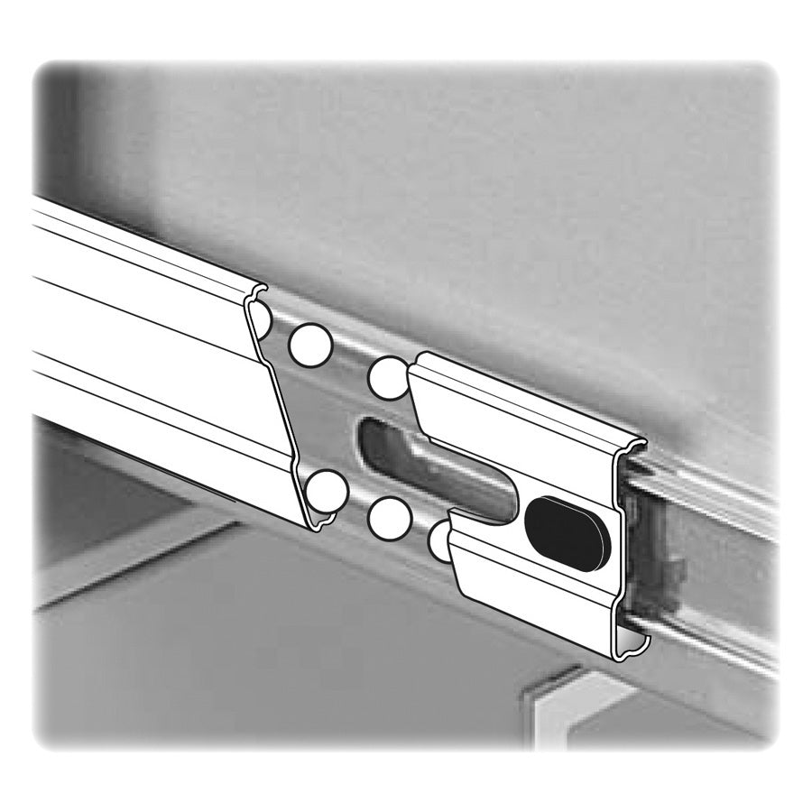 Image of Lorell 48497 Fortress Series 26-1/2" Commercial-Grade Vertical File Cabinet
