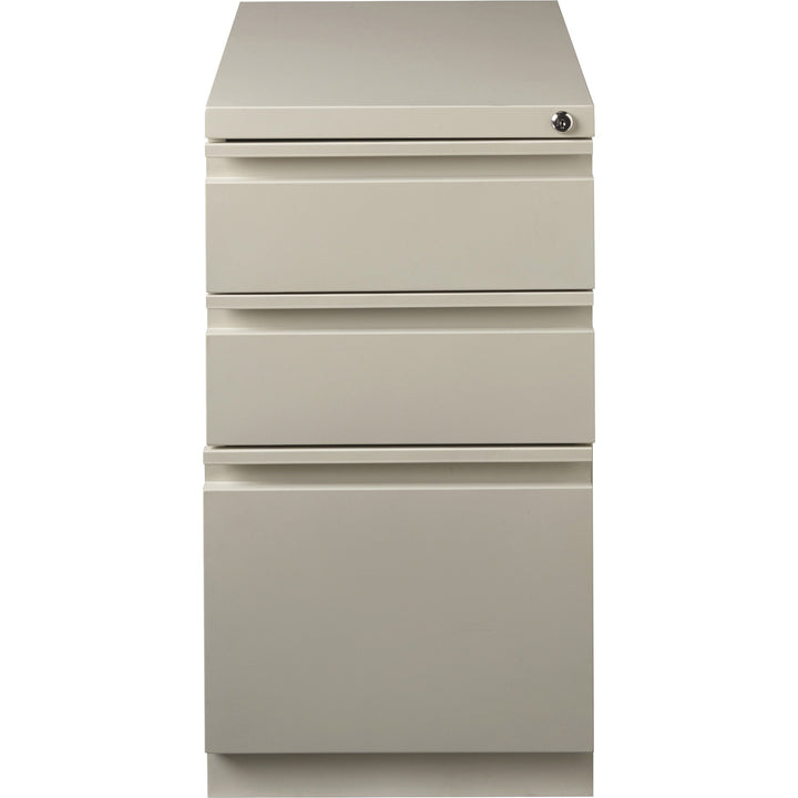 Image of Lorell Pedestal File, B/B/F, Mobile, 15"x19-7/8"x27-3/4", Putty