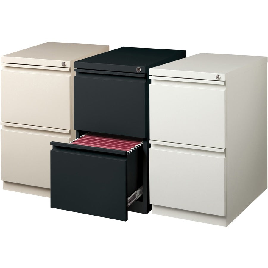 Image of Lorell Pedestal File, F/F, Mobile, 15"x19-7/8"x27-3/4", Putty