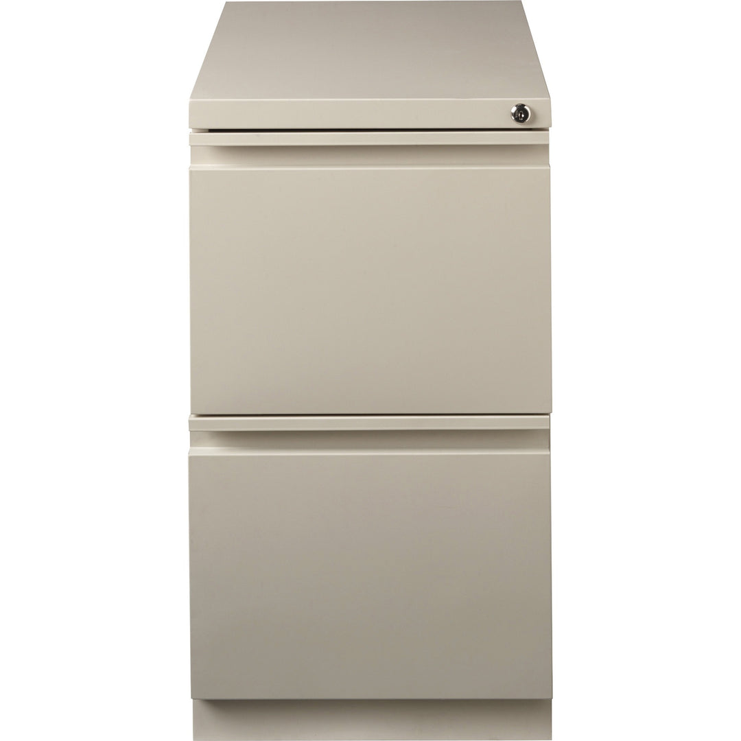 Image of Lorell Pedestal File, F/F, Mobile, 15"x19-7/8"x27-3/4", Putty
