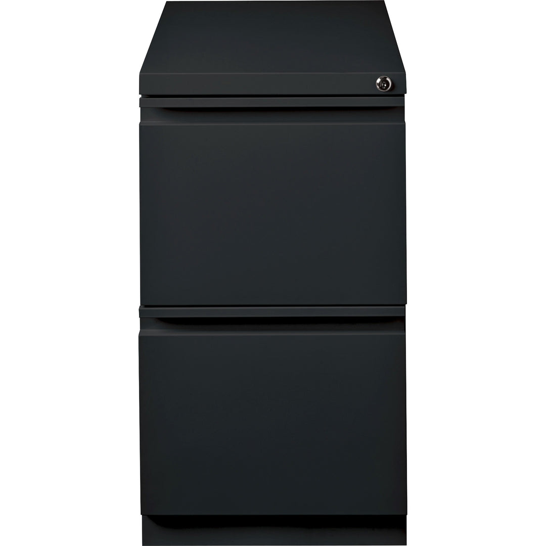 Image of Lorell Pedestal File, F/F, Mobile, 15"x19-7/8"x27-3/4", Black